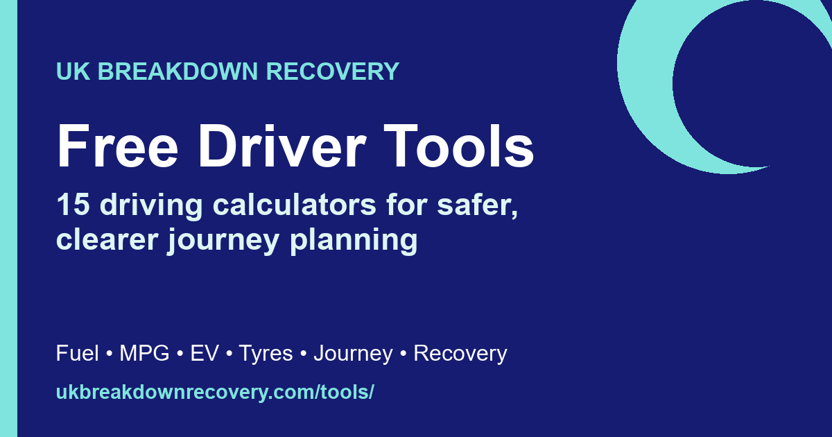 Free driving calculators and driver tools